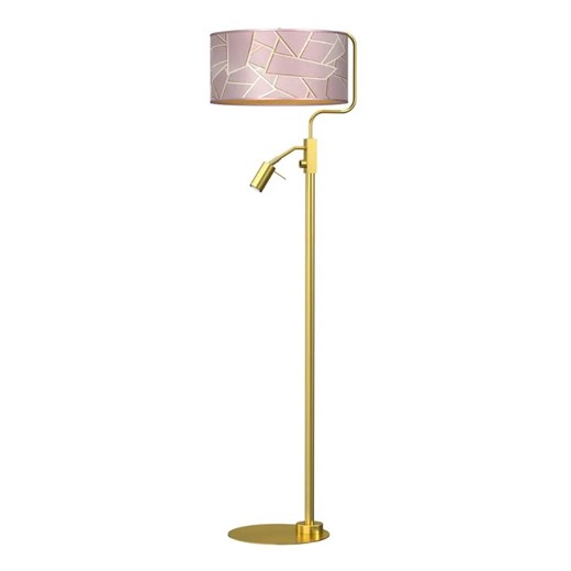 Różowo-złota lampa podłogowa - K346-Glown Lumes One Size okazja Edinos.pl