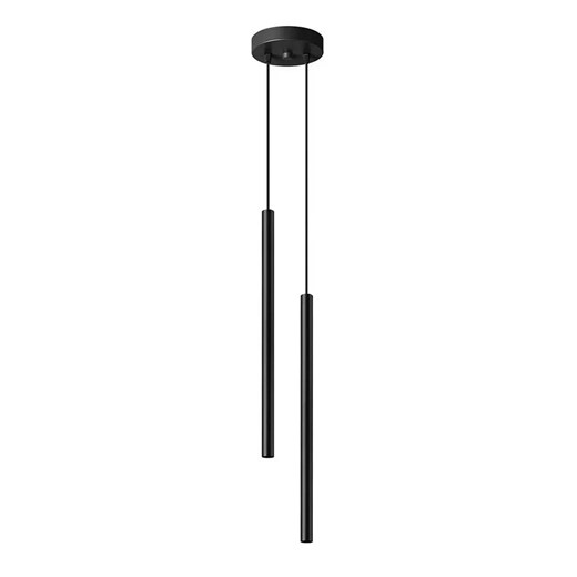 Czarna lampa wisząca sople - A378 A9-D65 ze sklepu Edinos.pl w kategorii Lampy wiszące - zdjęcie 172228716