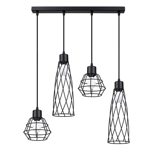 Druciana lampa wisząca czteropunktowa - 7X A422 C0-B71 ze sklepu Edinos.pl w kategorii Lampy wiszące - zdjęcie 172228757