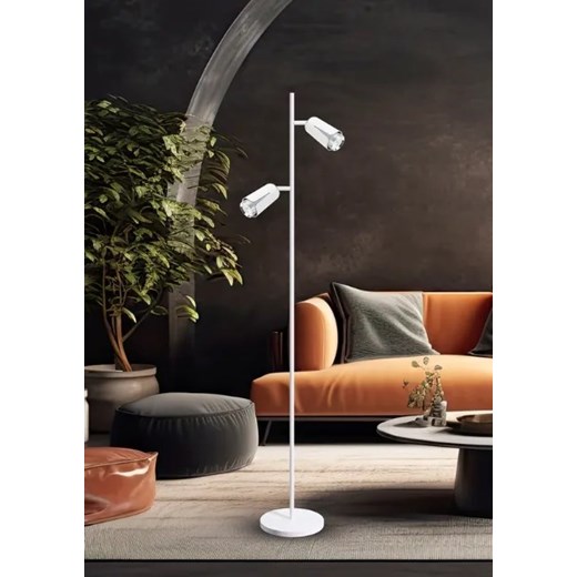 Biała lampa podłogowa - K363-Fiosa Lumes One Size okazyjna cena Edinos.pl