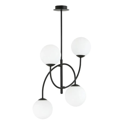 Lampa sufitowa w stylu loft z mlecznymi kloszami - D116-Inos ze sklepu Edinos.pl w kategorii Lampy wiszące - zdjęcie 172229337