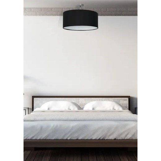 Czarna metalowa lampa sufitowa - K370-Sazu Lumes One Size Edinos.pl okazyjna cena