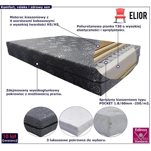 Łóżko/materac Elior