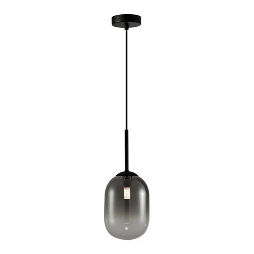 Czarny metalowy zwis - K401-Olion ze sklepu Edinos.pl w kategorii Lampy wiszące - zdjęcie 172229727