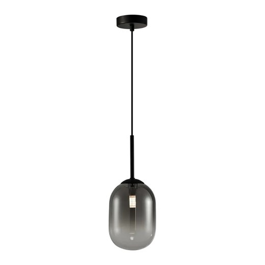 Czarny metalowy zwis - K401 K7-A04 ze sklepu Edinos.pl w kategorii Lampy wiszące - zdjęcie 172229727