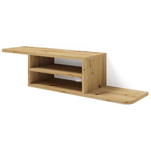 Wisząca półka pod telewizor dąb artisan - Fines Elior One Size Edinos.pl promocja