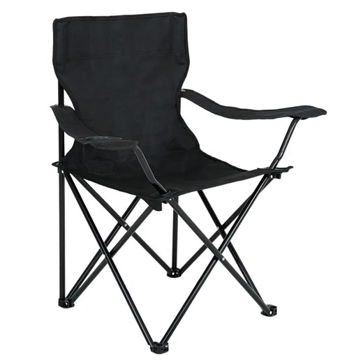 Czarny komplet 2 krzeseł kempingowych - Blumbi 4X Elior One Size Edinos.pl