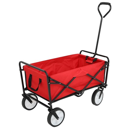 Czerwony składany wózek kempingowy - Froslin Elior One Size Edinos.pl