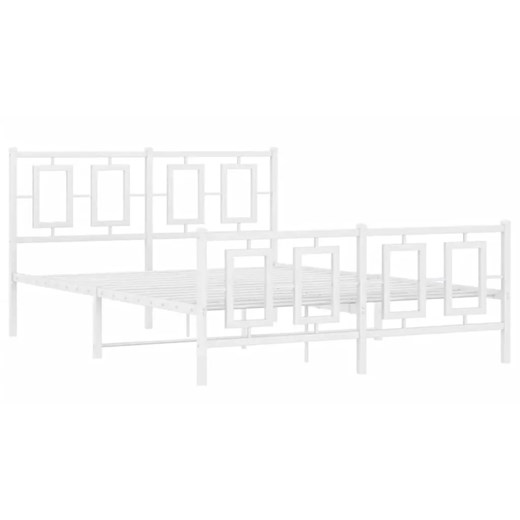 Białe Metalowe Łóżko Industrialne 120X200 Cm P0-B63 ze sklepu Edinos.pl w kategorii Łóżka i materace - zdjęcie 172233357