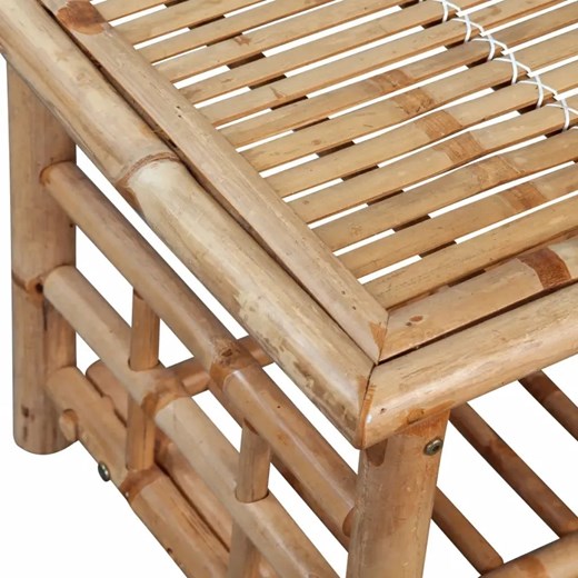 Zestaw bambusowych mebli ogrodowych z poduszkami - Mollie 3X Elior One Size Edinos.pl