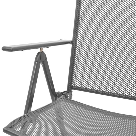 Zestaw metalowych krzeseł ogrodowych - Skyler Elior One Size promocja Edinos.pl