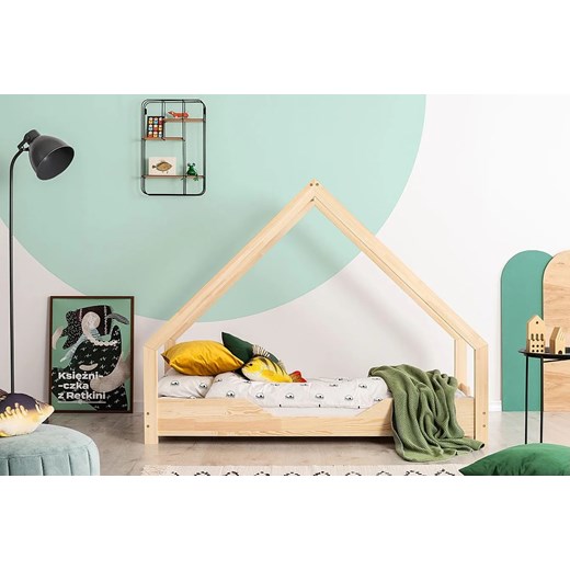Łóżko dziecięce domek drewniany Rosie 5C - 28 rozmiarów Elior One Size Edinos.pl