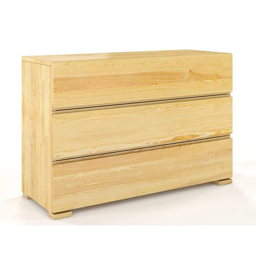 Komoda drewniana z szufladami Verlos 2S - Sosna Elior One Size Edinos.pl
