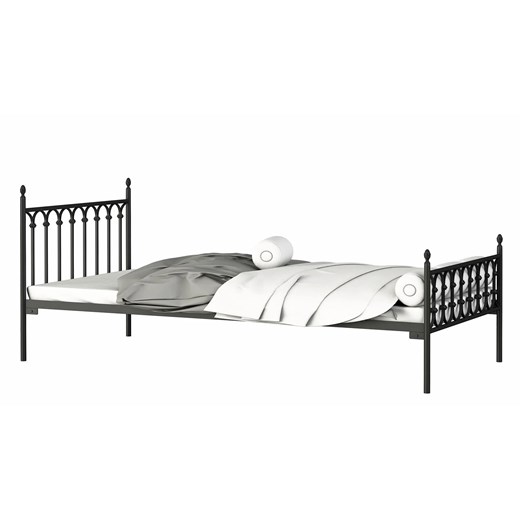 Podwójne łóżko metalowe Marcile 140x200 - 17 kolorów Elior One Size Edinos.pl