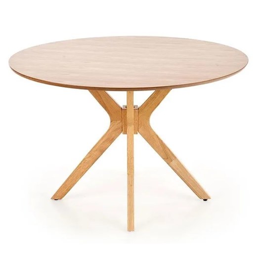 Okrągły stół minimalistyczny Shiva - dąb Elior One Size Edinos.pl