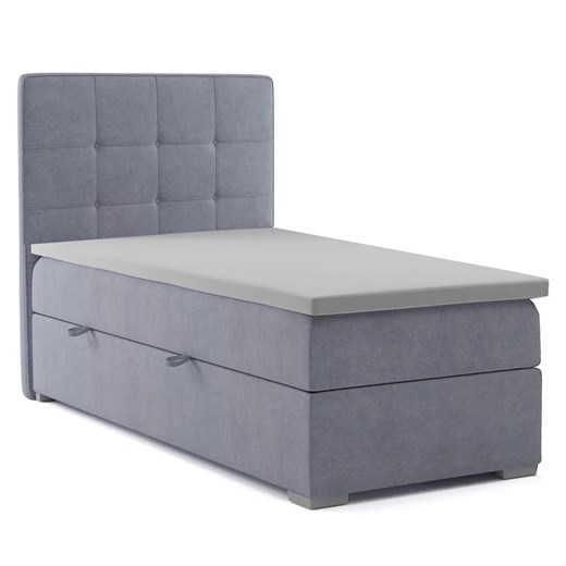 Pojedyncze łóżko boxspring Nubis 90x200 - 40 kolorów Elior One Size Edinos.pl