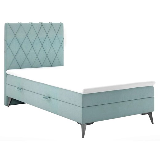 Pojedyncze łóżko boxspring 80x200 G6-L51 ze sklepu Edinos.pl w kategorii Łóżka i materace - zdjęcie 172237695
