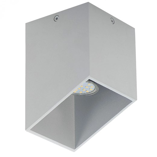 Nowoczesny plafon metalowy E117-Renis - popiel ze sklepu Edinos.pl w kategorii Lampy sufitowe - zdjęcie 172237965