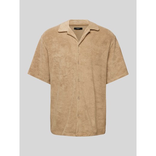Koszula casualowa z kołnierzem z połami model ‘TERRY’ ze sklepu Peek&Cloppenburg  w kategorii Koszule męskie - zdjęcie 172238407