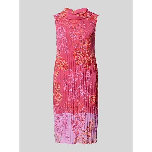 Sukienka o długości do kolan z plisami ze sklepu Peek&Cloppenburg  w kategorii Sukienki - zdjęcie 172238508