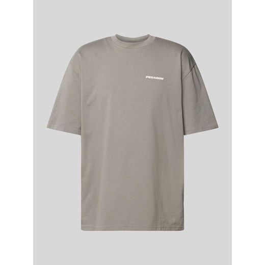 T-shirt o kroju oversized z logo ze sklepu Peek&Cloppenburg  w kategorii T-shirty męskie - zdjęcie 172238559
