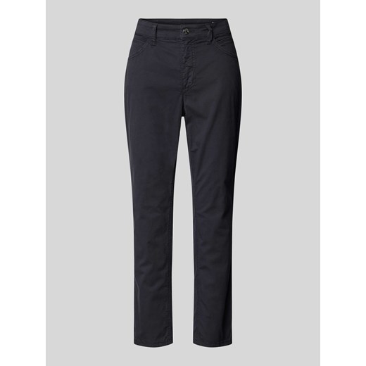 Jeansy o kroju slim fit w jednolitym kolorze model ‘MELANIE’ ze sklepu Peek&Cloppenburg  w kategorii Jeansy damskie - zdjęcie 172238636