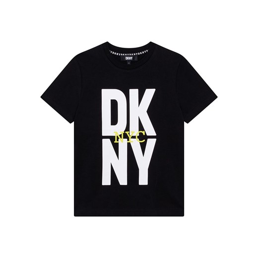 DKNY Koszulka w kolorze czarnym ze sklepu Limango Polska w kategorii T-shirty chłopięce - zdjęcie 172239107