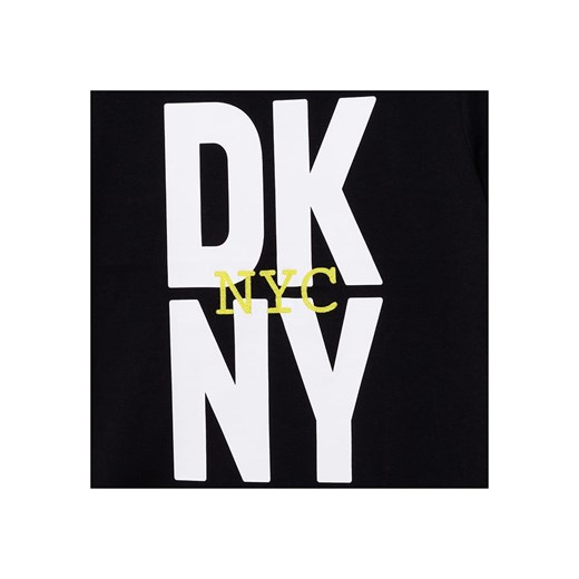 T-shirt chłopięce DKNY z bawełny z nadrukami 