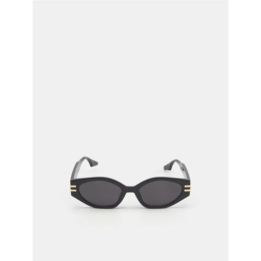 Sinsay - Okulary przeciwsłoneczne - czarny ze sklepu Sinsay w kategorii Okulary przeciwsłoneczne damskie - zdjęcie 172241279