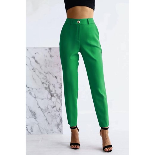Spodnie RENTIDA GREEN ze sklepu Ivet Shop w kategorii Spodnie damskie - zdjęcie 172242215