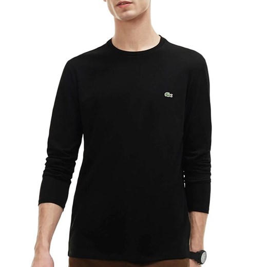 Koszulka Lacoste TH6712-031 - czarna ze sklepu streetstyle24.pl w kategorii T-shirty męskie - zdjęcie 172247125