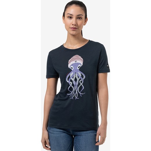 super.natural Koszulka &quot;Octopussy&quot; w kolorze granatowym ze sklepu Limango Polska w kategorii Bluzki damskie - zdjęcie 172247645