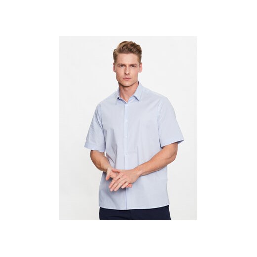 Calvin Klein Koszula K10K109440 Błękitny Regular Fit ze sklepu MODIVO w kategorii Koszule męskie - zdjęcie 172247979