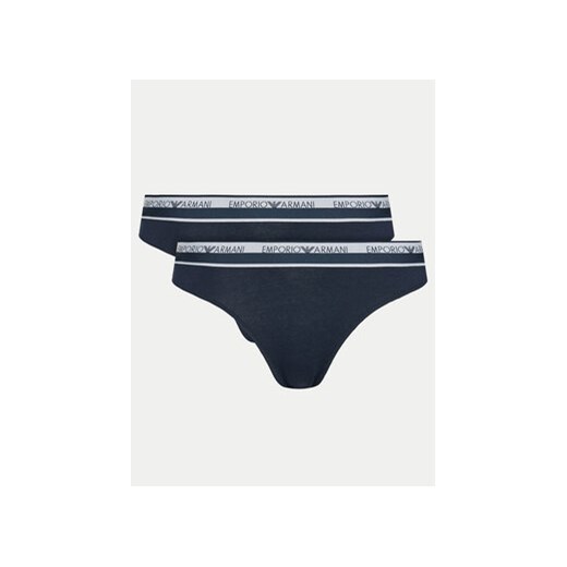 Emporio Armani Underwear Komplet 2 par fig brazylijskich 163334 4R227 00135 Granatowy ze sklepu MODIVO w kategorii Majtki damskie - zdjęcie 172248125