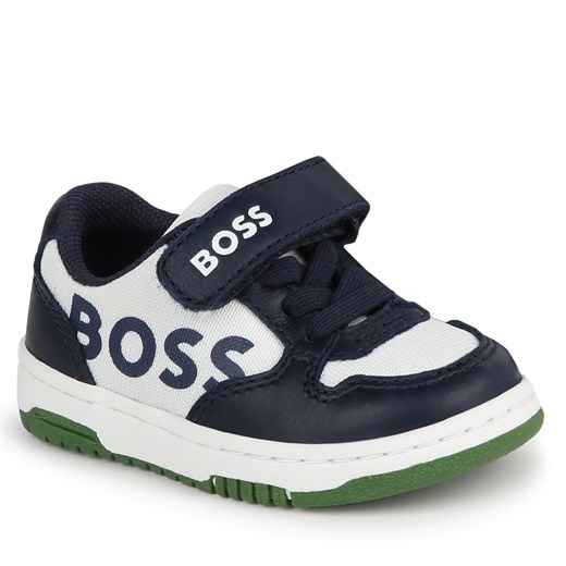 Sneakersy Boss J50875 M Navy 849 ze sklepu eobuwie.pl w kategorii Buty sportowe dziecięce - zdjęcie 172248375