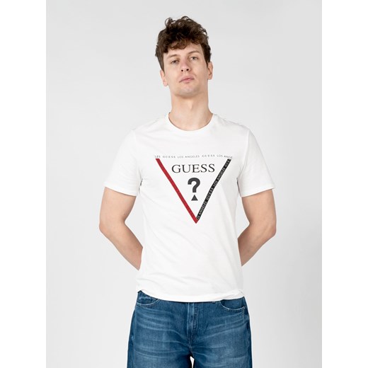 Guess T-Shirt "Tolby" | X2RI06KAK91 | Mężczyzna | Biały Guess M okazja ubierzsie.com