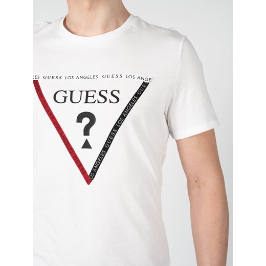 Guess T-Shirt "Tolby" | X2RI06KAK91 | Mężczyzna | Biały Guess M okazja ubierzsie.com