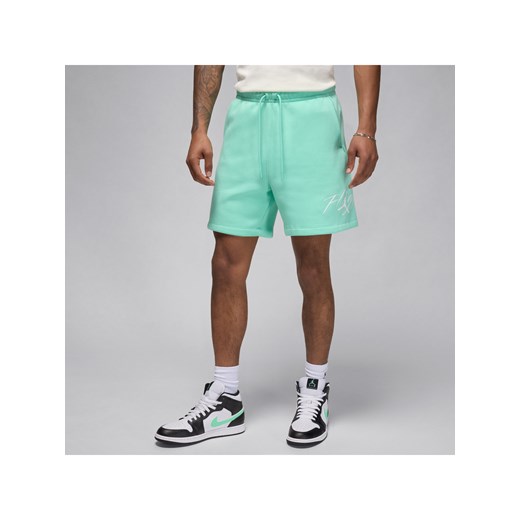 Spodenki męskie Jordan Brooklyn Fleece - Zieleń ze sklepu Nike poland w kategorii Spodenki męskie - zdjęcie 172249877