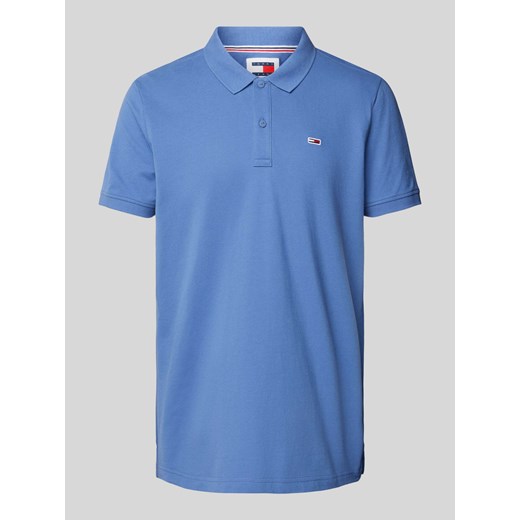 Koszulka polo o kroju slim fit z wyhaftowanym logo ze sklepu Peek&Cloppenburg  w kategorii T-shirty męskie - zdjęcie 172249926