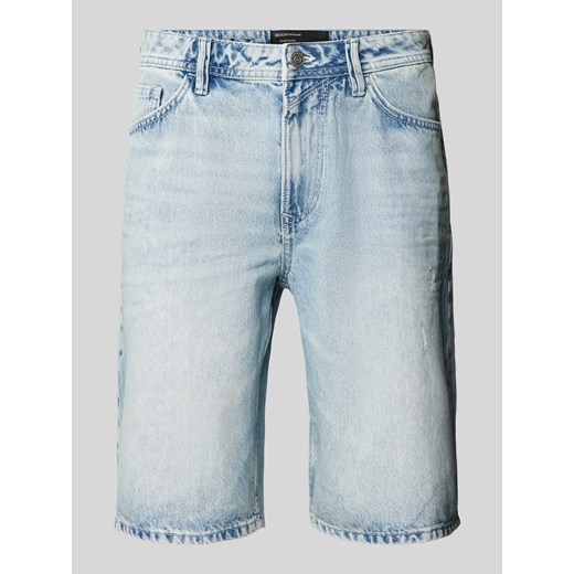 Szorty jeansowe o luźnym kroju z 5 kieszeniami ze sklepu Peek&Cloppenburg  w kategorii Spodenki męskie - zdjęcie 172249986