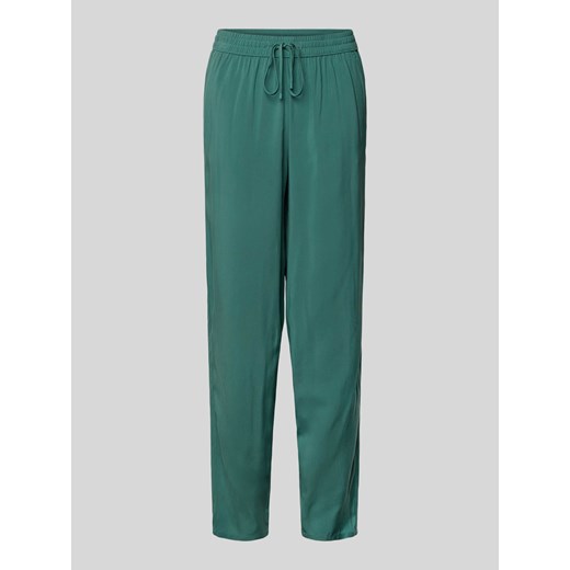 Spodnie materiałowe z wzorem na całej powierzchni ze sklepu Peek&Cloppenburg  w kategorii Spodnie damskie - zdjęcie 172249996