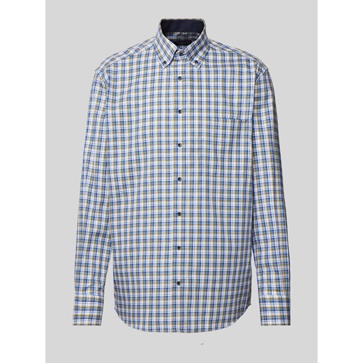 Koszula biznesowa o kroju comfort fit w kratę ze sklepu Peek&Cloppenburg  w kategorii Koszule męskie - zdjęcie 172250207
