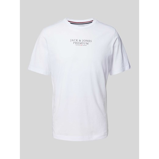 T-shirt z nadrukiem z logo ze sklepu Peek&Cloppenburg  w kategorii T-shirty męskie - zdjęcie 172250396