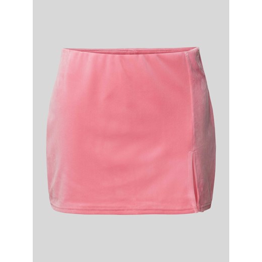 Spódnica mini w jednolitym kolorze ze sklepu Peek&Cloppenburg  w kategorii Spódnice - zdjęcie 172250469