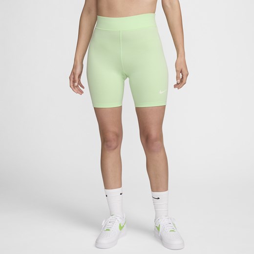 Damskie kolarki z wysokim stanem 20 cm Nike Sportswear Classic - Zieleń Nike M (EU 40-42) Nike poland
