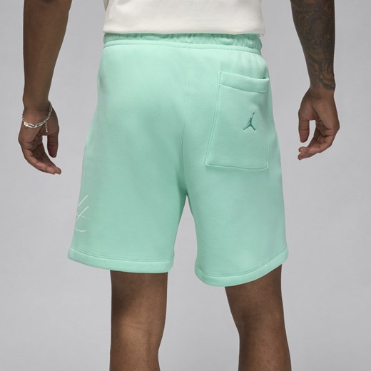 Spodenki męskie Jordan Brooklyn Fleece - Zieleń Jordan S Nike poland