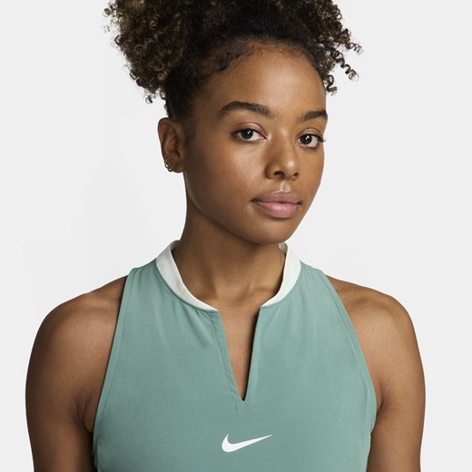 Damska sukienka do tenisa Nike Dri-FIT Advantage - Zieleń Nike M (EU 40-42) Nike poland