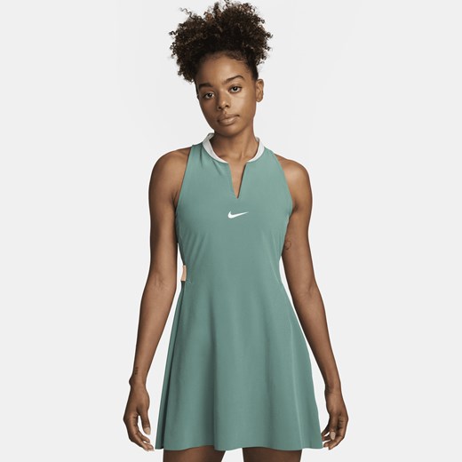 Damska sukienka do tenisa Nike Dri-FIT Advantage - Zieleń Nike XL (EU 48-50) Nike poland