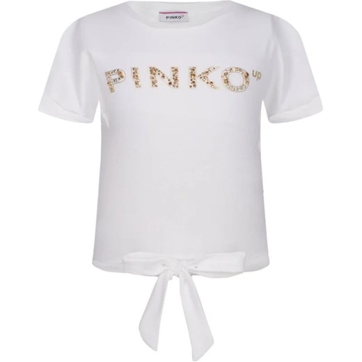 Pinko UP T-shirt | Cropped Fit | stretch 164 Gomez Fashion Store