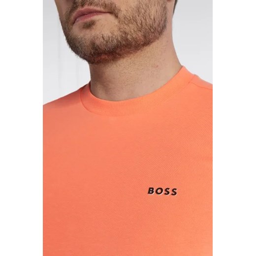 T-shirt męski BOSS HUGO z elastanu z krótkim rękawem 